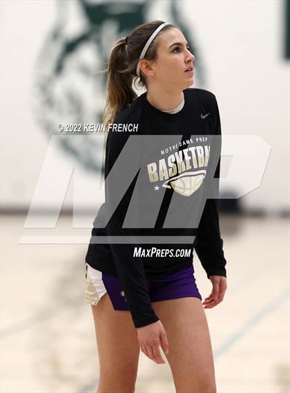 Thumbnail 3 in Notre Dame Prep vs. Arcadia (Feast Mode Thanksgiving Tournament) photogallery.