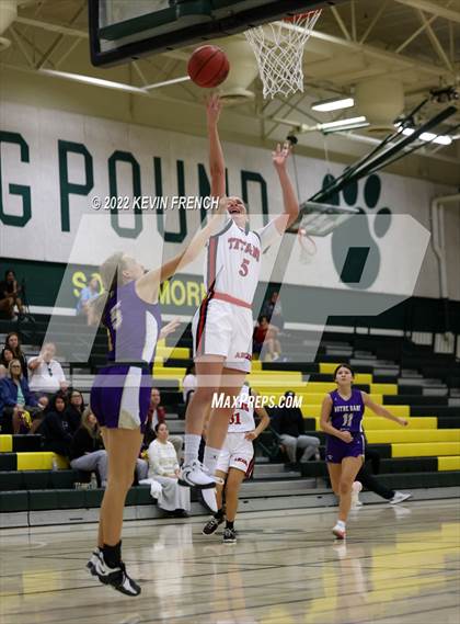 Thumbnail 3 in Notre Dame Prep vs. Arcadia (Feast Mode Thanksgiving Tournament) photogallery.
