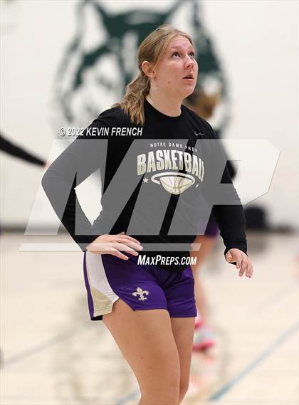 Thumbnail 2 in Notre Dame Prep vs. Arcadia (Feast Mode Thanksgiving Tournament) photogallery.