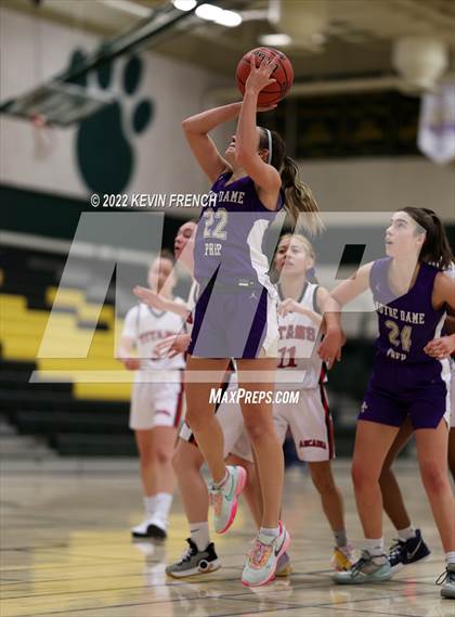 Thumbnail 2 in Notre Dame Prep vs. Arcadia (Feast Mode Thanksgiving Tournament) photogallery.