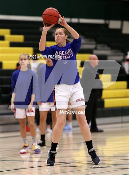 Thumbnail 2 in Notre Dame Prep vs. Arcadia (Feast Mode Thanksgiving Tournament) photogallery.