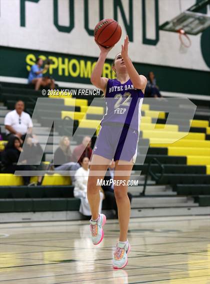 Thumbnail 1 in Notre Dame Prep vs. Arcadia (Feast Mode Thanksgiving Tournament) photogallery.