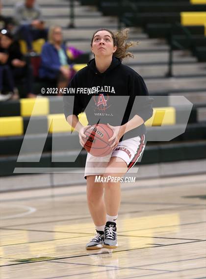 Thumbnail 3 in Notre Dame Prep vs. Arcadia (Feast Mode Thanksgiving Tournament) photogallery.
