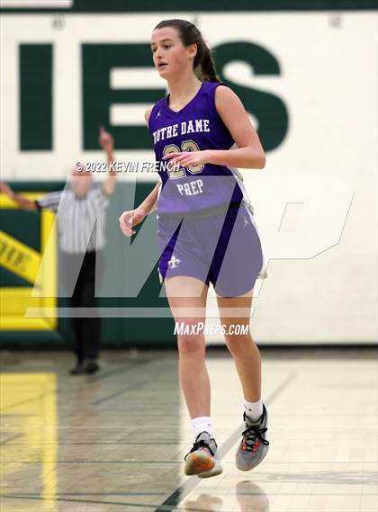 Thumbnail 1 in Notre Dame Prep vs. Arcadia (Feast Mode Thanksgiving Tournament) photogallery.
