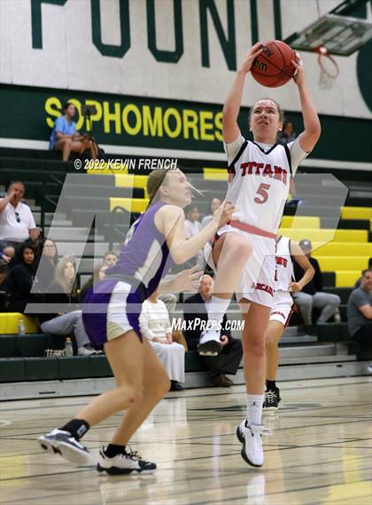 Thumbnail 3 in Notre Dame Prep vs. Arcadia (Feast Mode Thanksgiving Tournament) photogallery.
