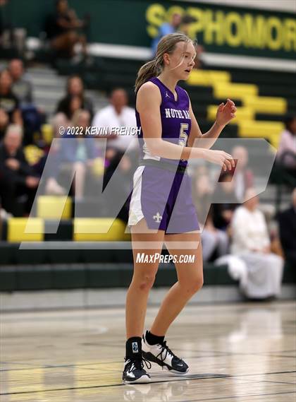 Thumbnail 3 in Notre Dame Prep vs. Arcadia (Feast Mode Thanksgiving Tournament) photogallery.
