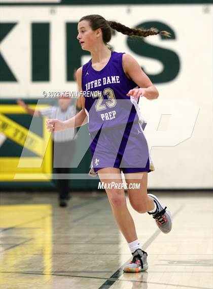 Thumbnail 2 in Notre Dame Prep vs. Arcadia (Feast Mode Thanksgiving Tournament) photogallery.