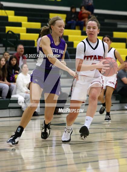 Thumbnail 3 in Notre Dame Prep vs. Arcadia (Feast Mode Thanksgiving Tournament) photogallery.