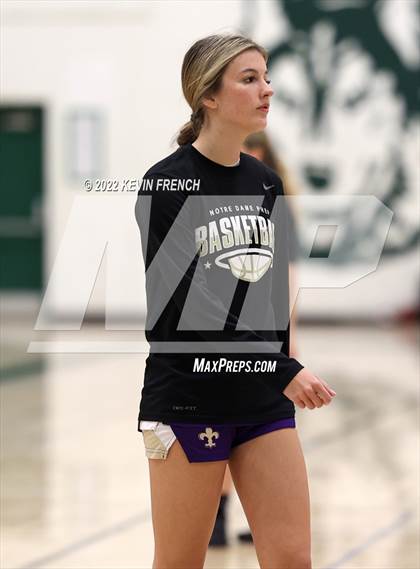 Thumbnail 1 in Notre Dame Prep vs. Arcadia (Feast Mode Thanksgiving Tournament) photogallery.