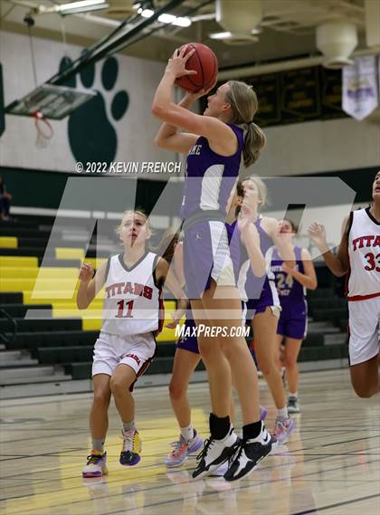 Thumbnail 3 in Notre Dame Prep vs. Arcadia (Feast Mode Thanksgiving Tournament) photogallery.