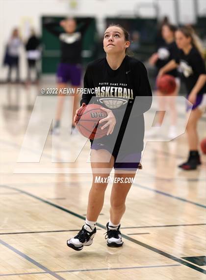 Thumbnail 2 in Notre Dame Prep vs. Arcadia (Feast Mode Thanksgiving Tournament) photogallery.