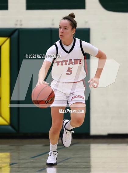 Thumbnail 1 in Notre Dame Prep vs. Arcadia (Feast Mode Thanksgiving Tournament) photogallery.