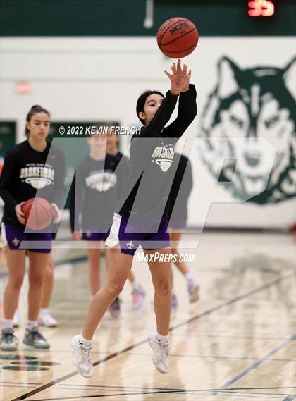 Thumbnail 1 in Notre Dame Prep vs. Arcadia (Feast Mode Thanksgiving Tournament) photogallery.