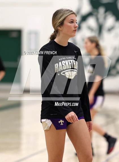 Thumbnail 3 in Notre Dame Prep vs. Arcadia (Feast Mode Thanksgiving Tournament) photogallery.