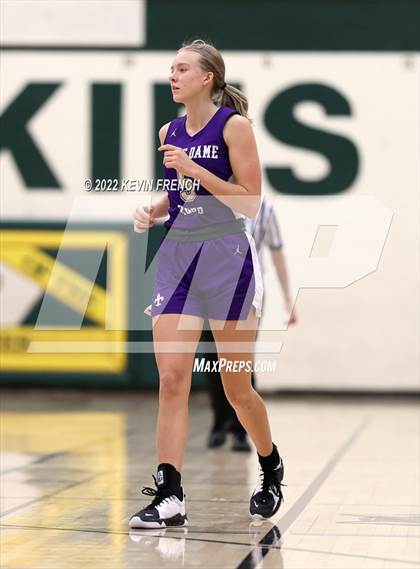 Thumbnail 3 in Notre Dame Prep vs. Arcadia (Feast Mode Thanksgiving Tournament) photogallery.