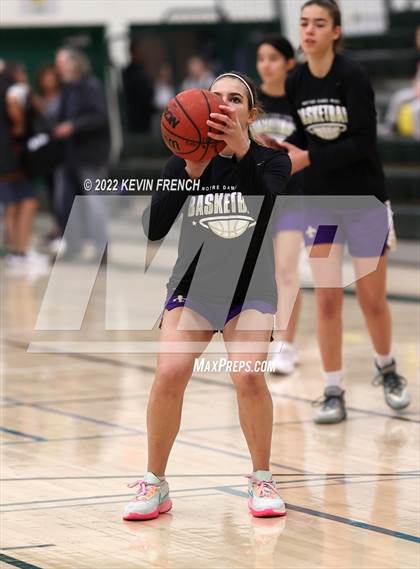 Thumbnail 2 in Notre Dame Prep vs. Arcadia (Feast Mode Thanksgiving Tournament) photogallery.