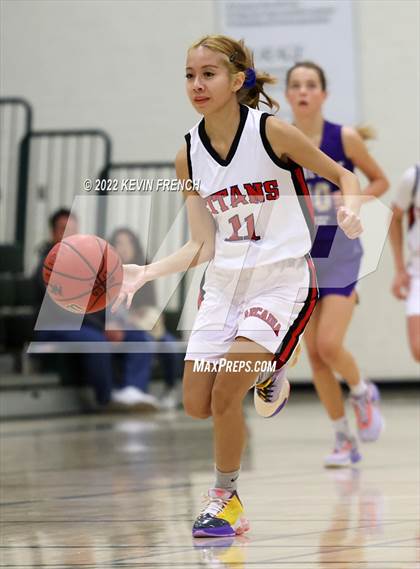 Thumbnail 1 in Notre Dame Prep vs. Arcadia (Feast Mode Thanksgiving Tournament) photogallery.