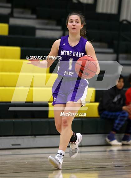 Thumbnail 3 in Notre Dame Prep vs. Arcadia (Feast Mode Thanksgiving Tournament) photogallery.