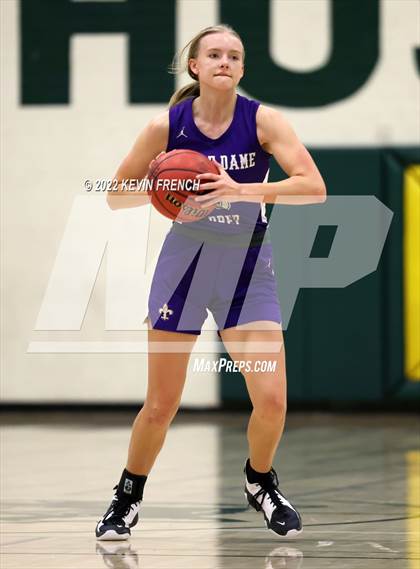 Thumbnail 2 in Notre Dame Prep vs. Arcadia (Feast Mode Thanksgiving Tournament) photogallery.