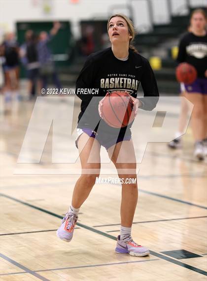 Thumbnail 3 in Notre Dame Prep vs. Arcadia (Feast Mode Thanksgiving Tournament) photogallery.