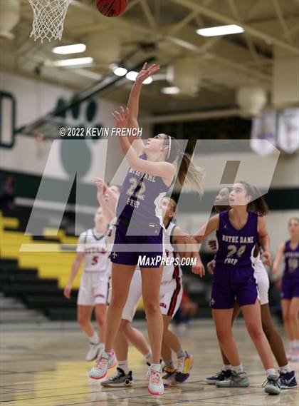 Thumbnail 3 in Notre Dame Prep vs. Arcadia (Feast Mode Thanksgiving Tournament) photogallery.