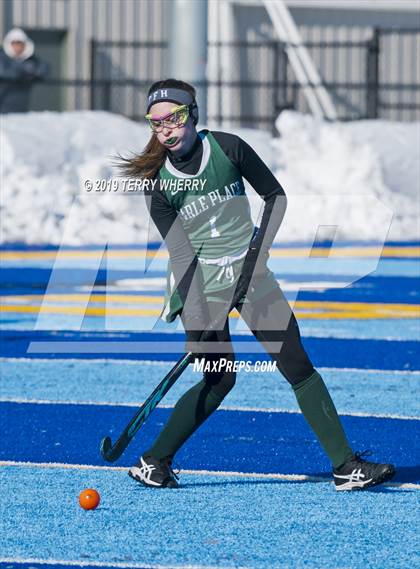 Thumbnail 2 in Johnstown vs. Carle Place (NYSPHSAA Class C Semfinal) photogallery.