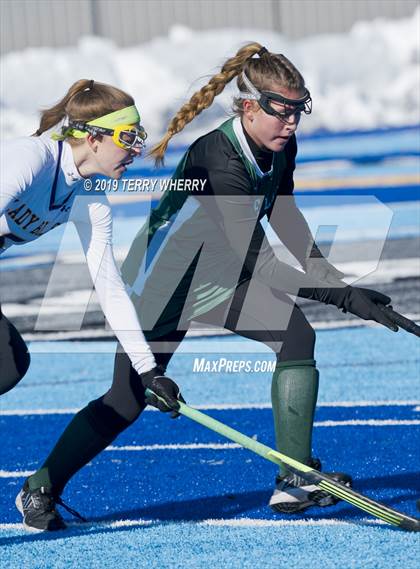 Thumbnail 2 in Johnstown vs. Carle Place (NYSPHSAA Class C Semfinal) photogallery.