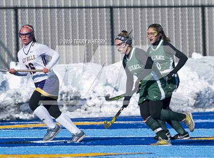 Thumbnail 3 in Johnstown vs. Carle Place (NYSPHSAA Class C Semfinal) photogallery.