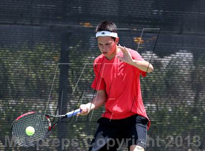 Thumbnail 3 in CIF SoCal Regional Team Tennis Championships photogallery.
