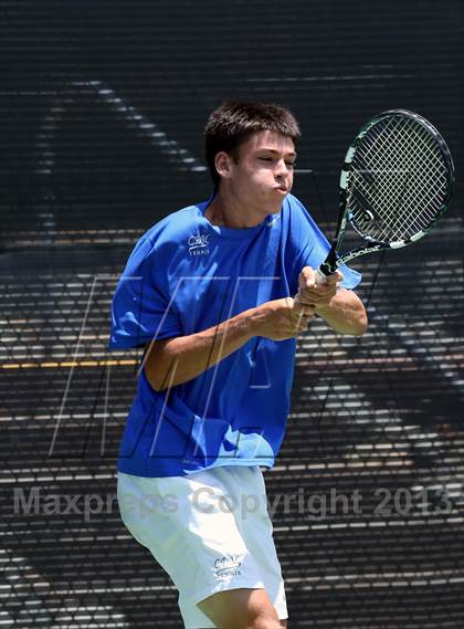 Thumbnail 2 in CIF SoCal Regional Team Tennis Championships photogallery.