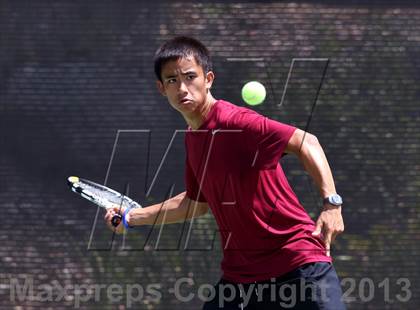 Thumbnail 3 in CIF SoCal Regional Team Tennis Championships photogallery.