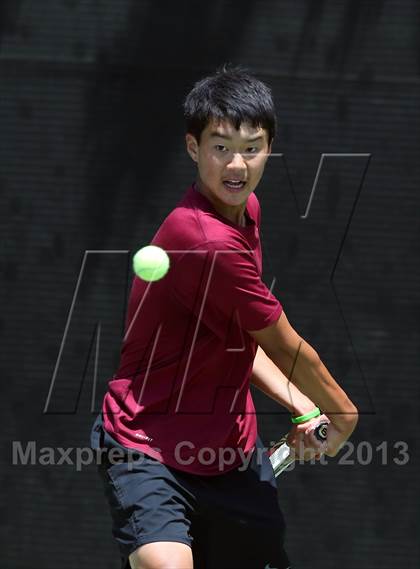 Thumbnail 2 in CIF SoCal Regional Team Tennis Championships photogallery.