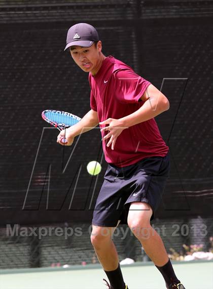 Thumbnail 2 in CIF SoCal Regional Team Tennis Championships photogallery.