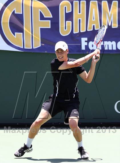 Thumbnail 2 in CIF SoCal Regional Team Tennis Championships photogallery.
