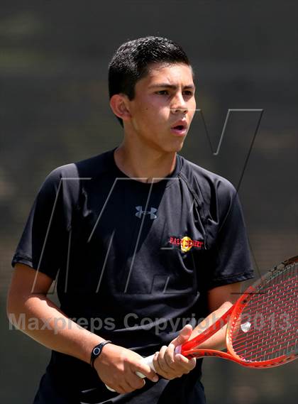 Thumbnail 2 in CIF SoCal Regional Team Tennis Championships photogallery.