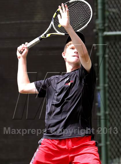 Thumbnail 3 in CIF SoCal Regional Team Tennis Championships photogallery.