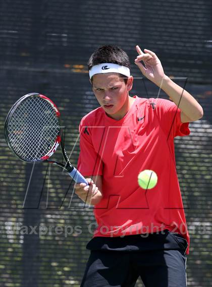 Thumbnail 1 in CIF SoCal Regional Team Tennis Championships photogallery.