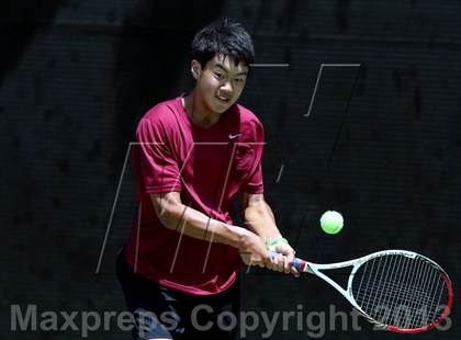 Thumbnail 3 in CIF SoCal Regional Team Tennis Championships photogallery.