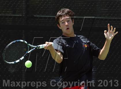Thumbnail 1 in CIF SoCal Regional Team Tennis Championships photogallery.