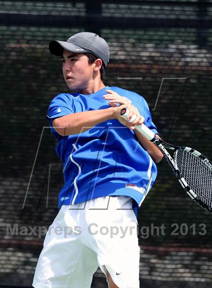 Thumbnail 2 in CIF SoCal Regional Team Tennis Championships photogallery.