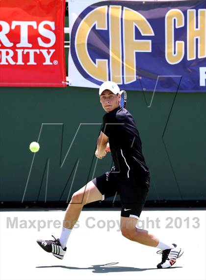 Thumbnail 3 in CIF SoCal Regional Team Tennis Championships photogallery.