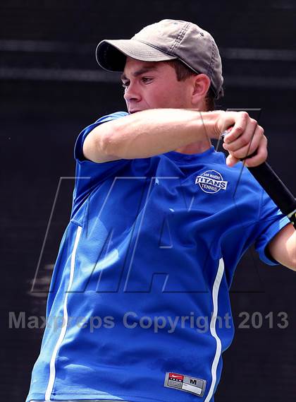 Thumbnail 3 in CIF SoCal Regional Team Tennis Championships photogallery.