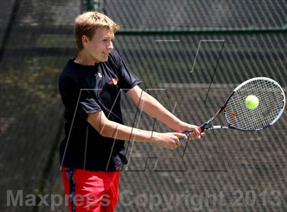 Thumbnail 2 in CIF SoCal Regional Team Tennis Championships photogallery.