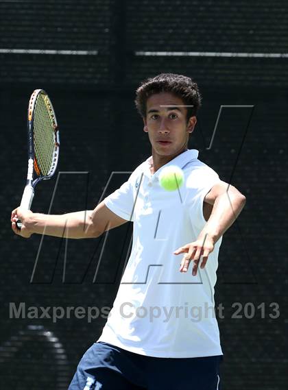 Thumbnail 3 in CIF SoCal Regional Team Tennis Championships photogallery.