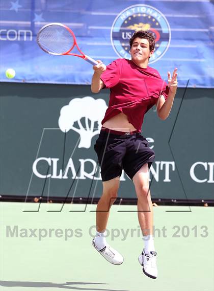Thumbnail 2 in CIF SoCal Regional Team Tennis Championships photogallery.