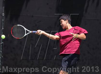 Thumbnail 2 in CIF SoCal Regional Team Tennis Championships photogallery.