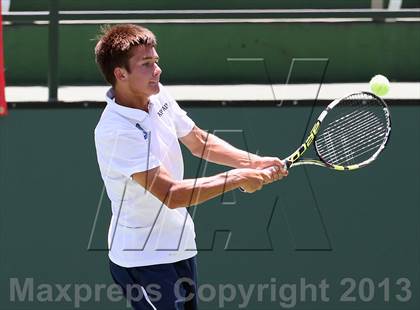 Thumbnail 2 in CIF SoCal Regional Team Tennis Championships photogallery.