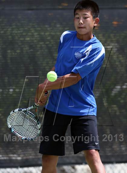Thumbnail 1 in CIF SoCal Regional Team Tennis Championships photogallery.