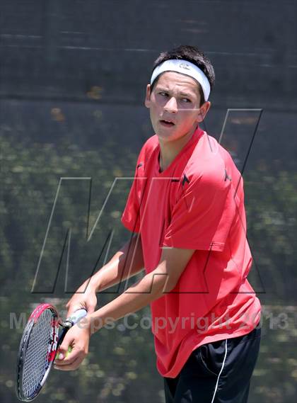 Thumbnail 3 in CIF SoCal Regional Team Tennis Championships photogallery.