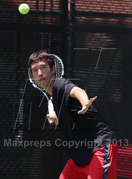 Thumbnail 2 in CIF SoCal Regional Team Tennis Championships photogallery.